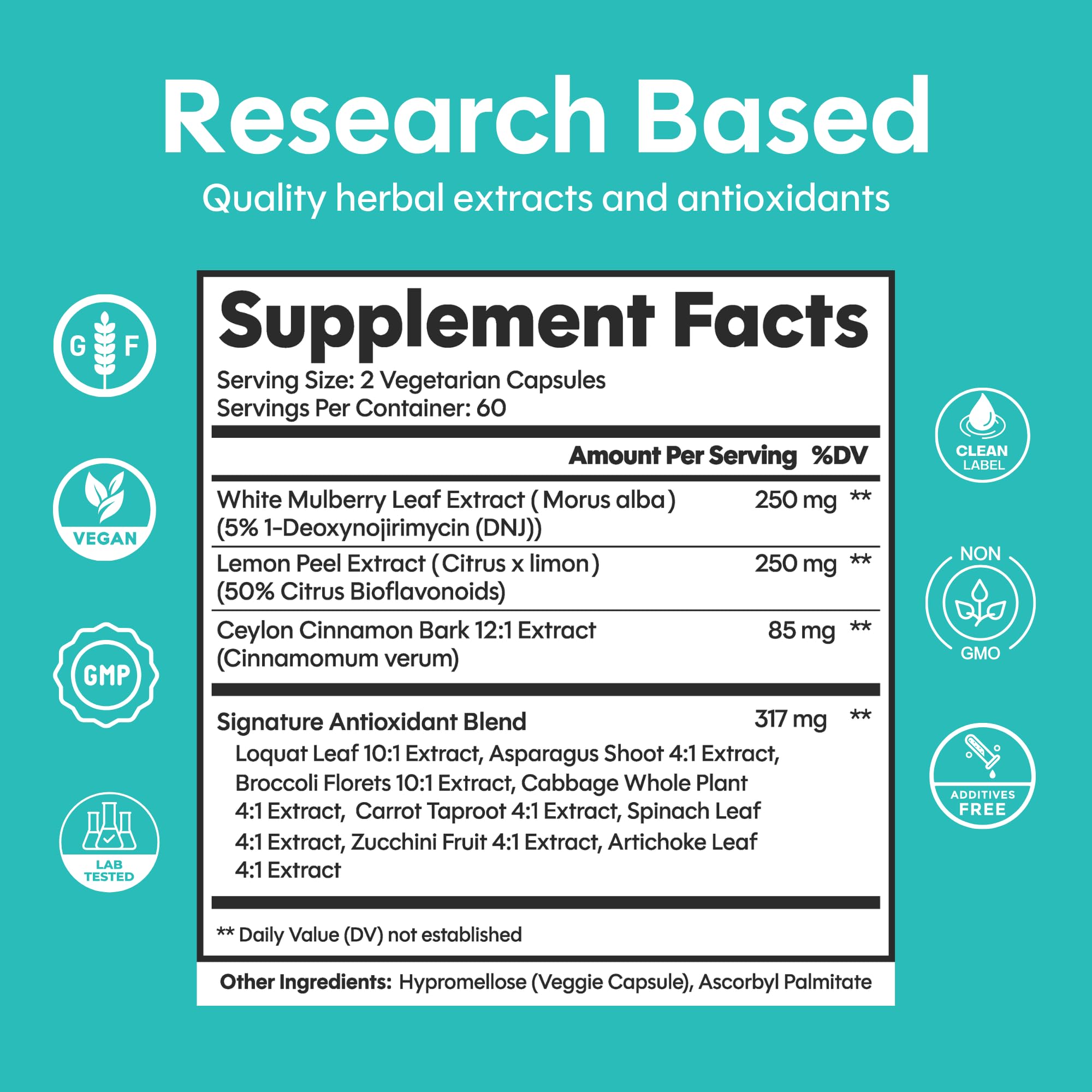 Natural Labs Blended Vitamin & Mineral Supplement with a glass of water