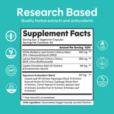 Natural Labs Blended Vitamin & Mineral Supplement with a glass of water