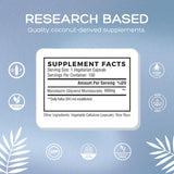 Natural Labs Monolaurin Capsules 600mg with natural ingredients