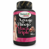 Natural medix Aguaje Hinojo Maca Triple Supplement front view