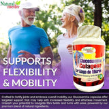 Natural Medix Glucosamine Chondroitin packaging side view