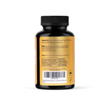NATURAL Moringa Powder Capsules back view with ingredient list
