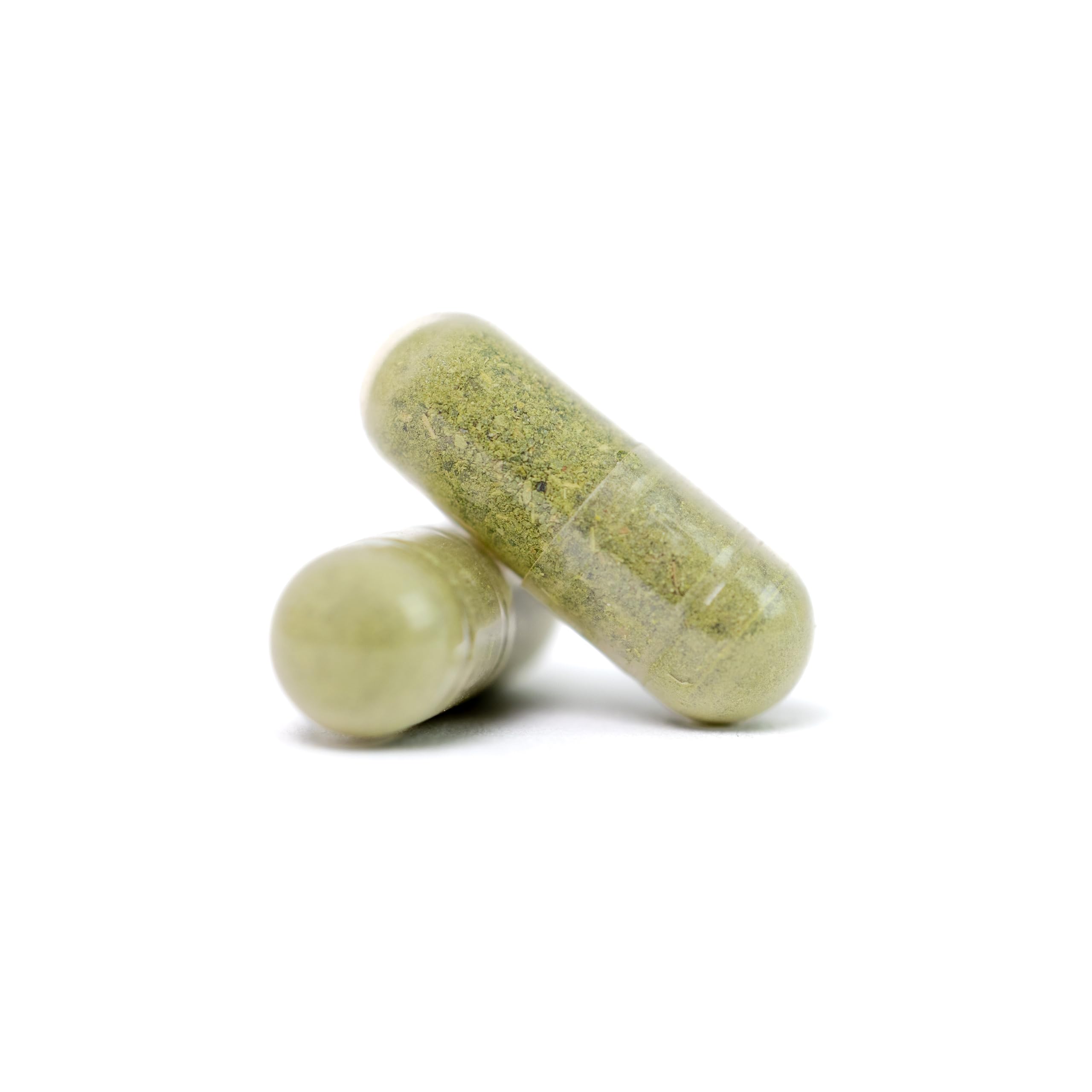 NATURAL Moringa Powder Capsules close-up of capsules