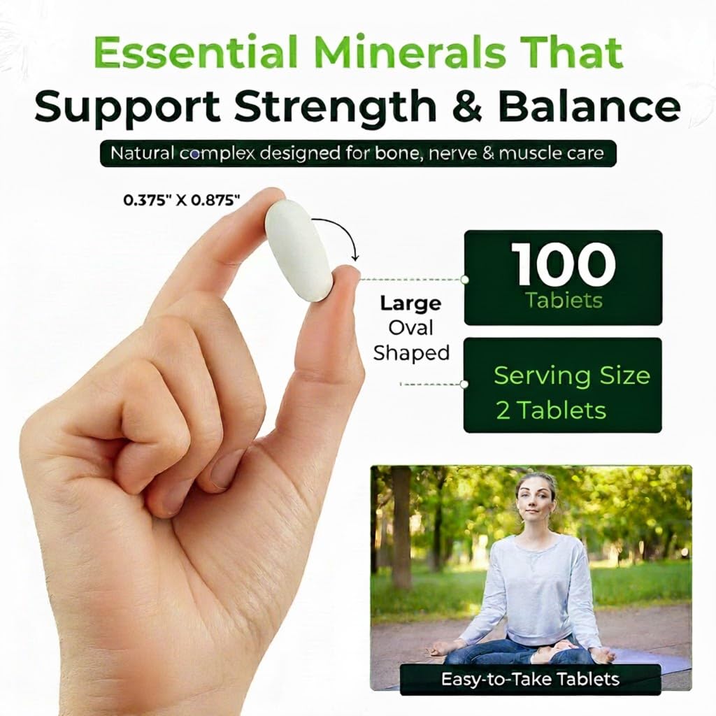 Natural Nutra Calcium Magnesium Zinc Supplement capsule display