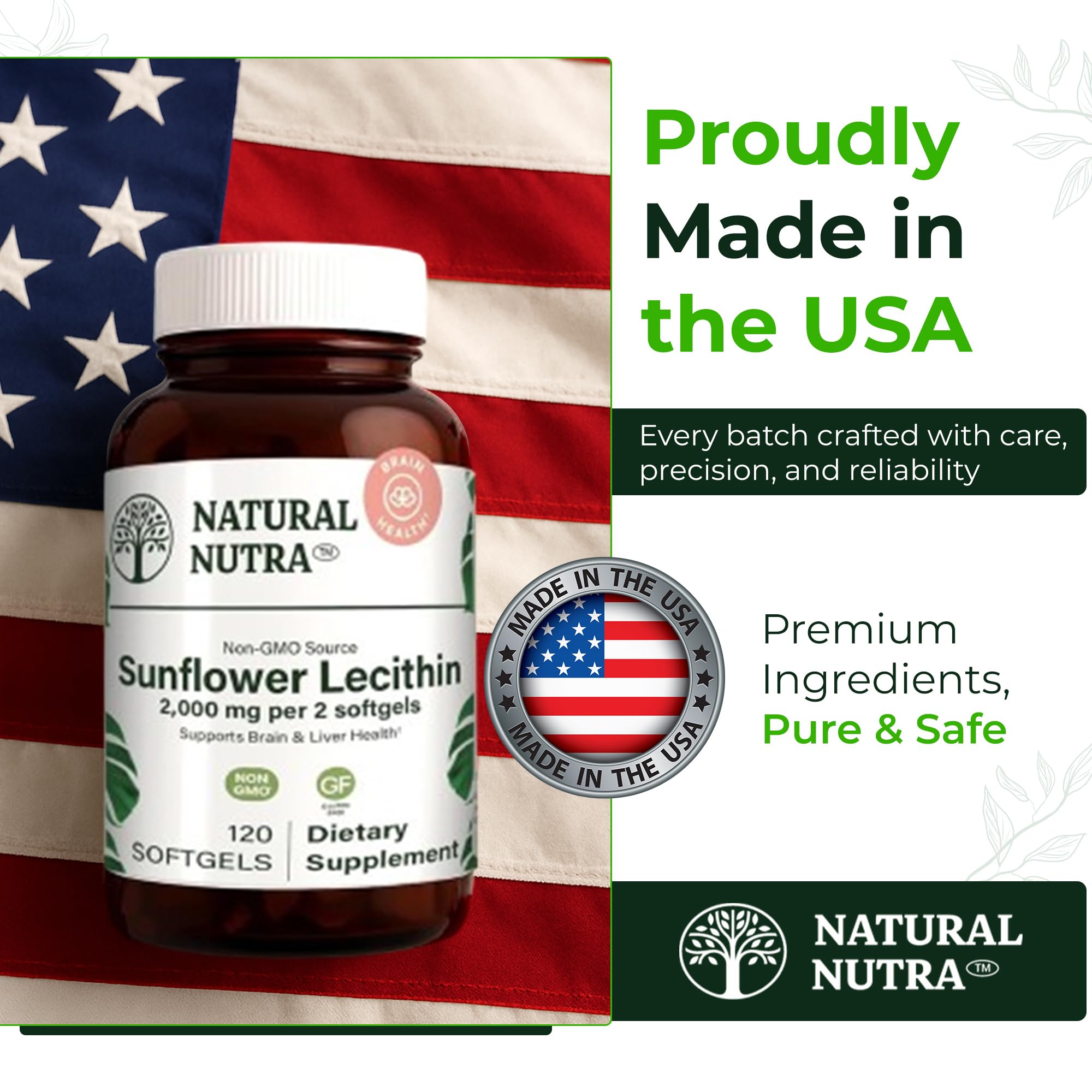 Natural Nutra Calcium Magnesium Zinc with Vitamin D3 bottle with cap off