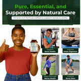 Natural Nutra Calcium Magnesium Zinc with Vitamin D3 tablets close-up