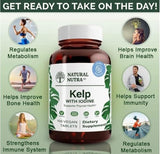 Natural Nutra Kelp Iodine Supplement label close-up