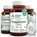 Natural Nutra Multi-Enzyme Supplement 100 chewable tablets front view