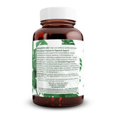 Natural Nutra Multi-Enzyme Supplement tablets on a wooden surface