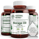 Natural Nutra Omega-3 Essential Fatty Acids Softgels front view