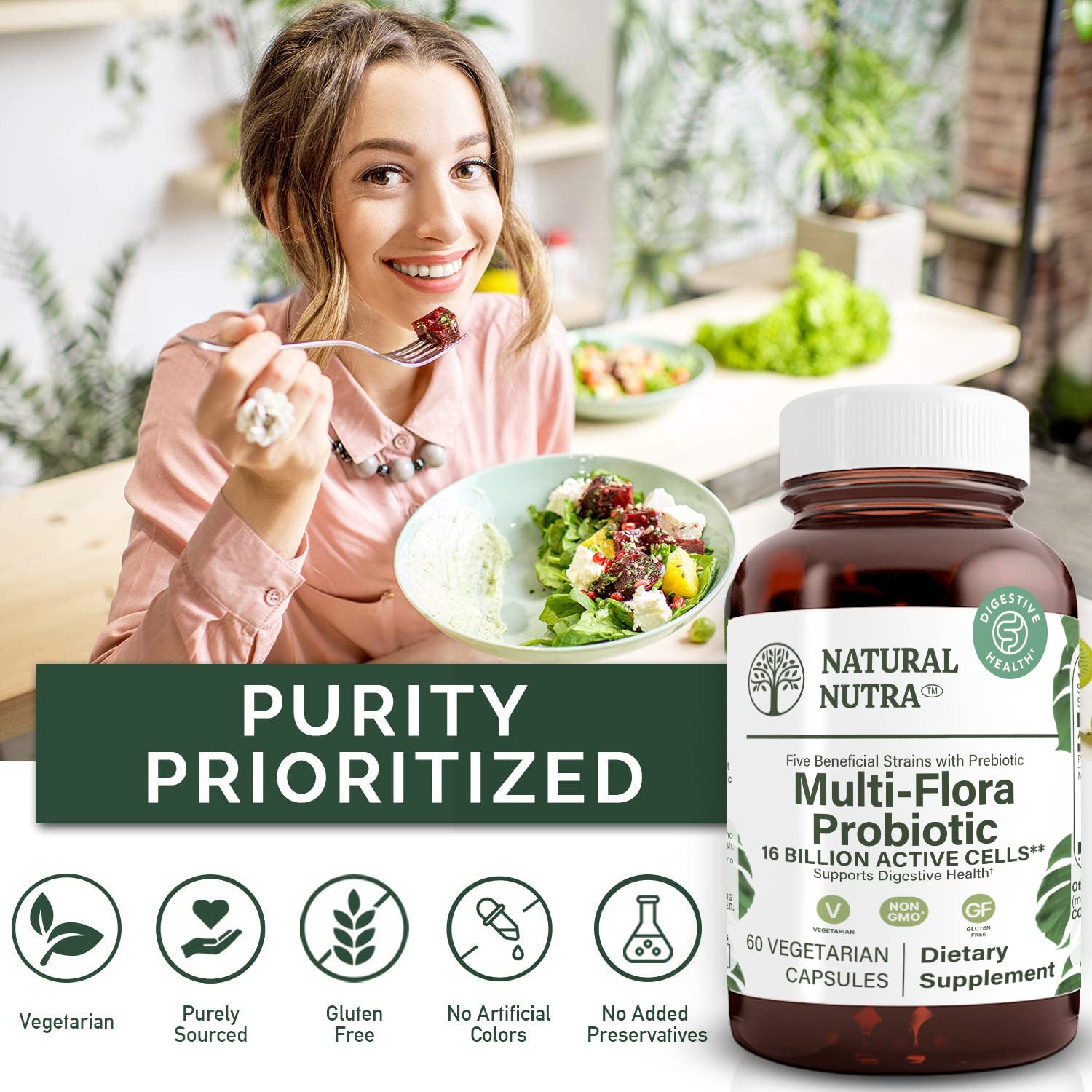 Natural Nutra Probiotic Supplement ingredients list
