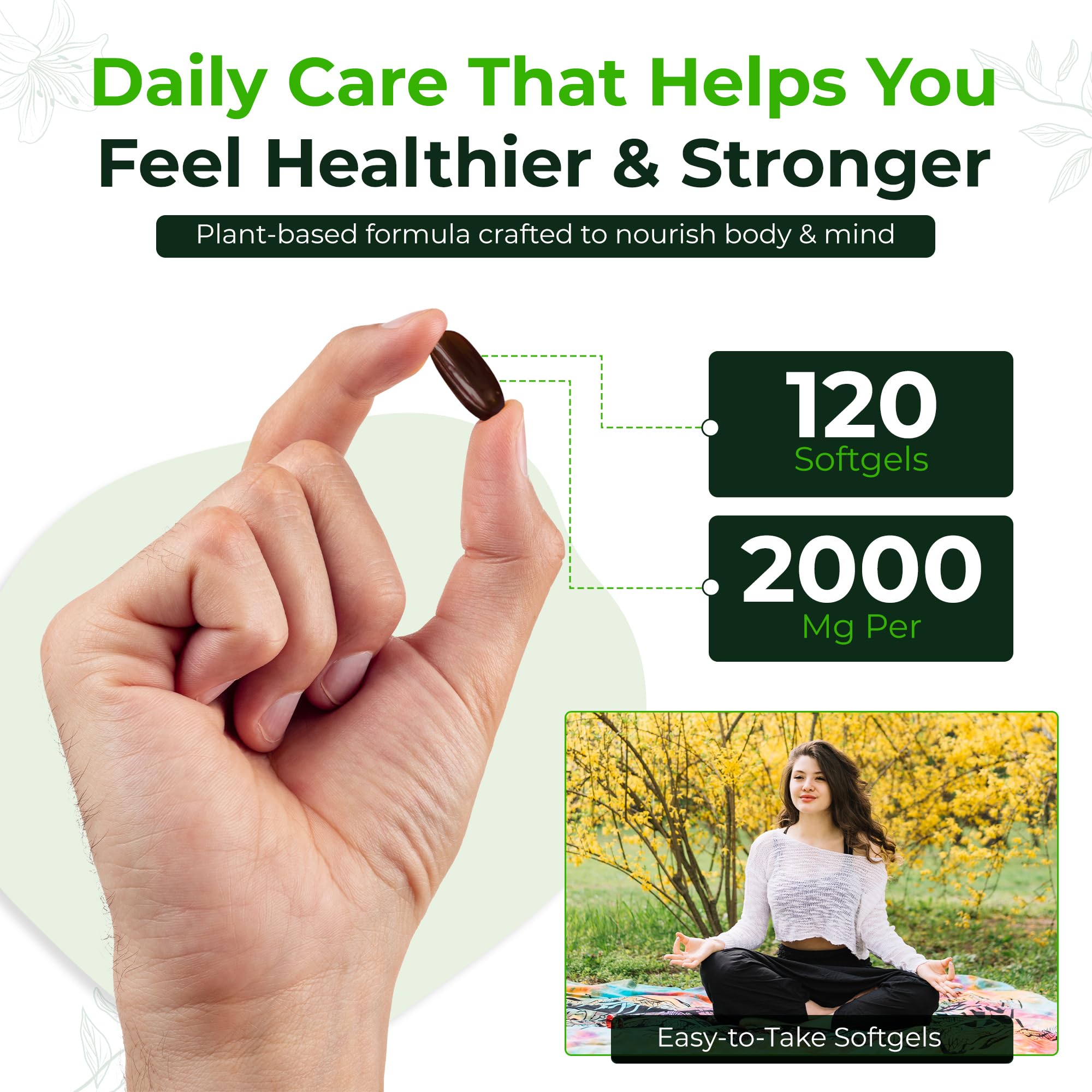 Natural Nutra Sunflower Lecithin Softgels with other supplements