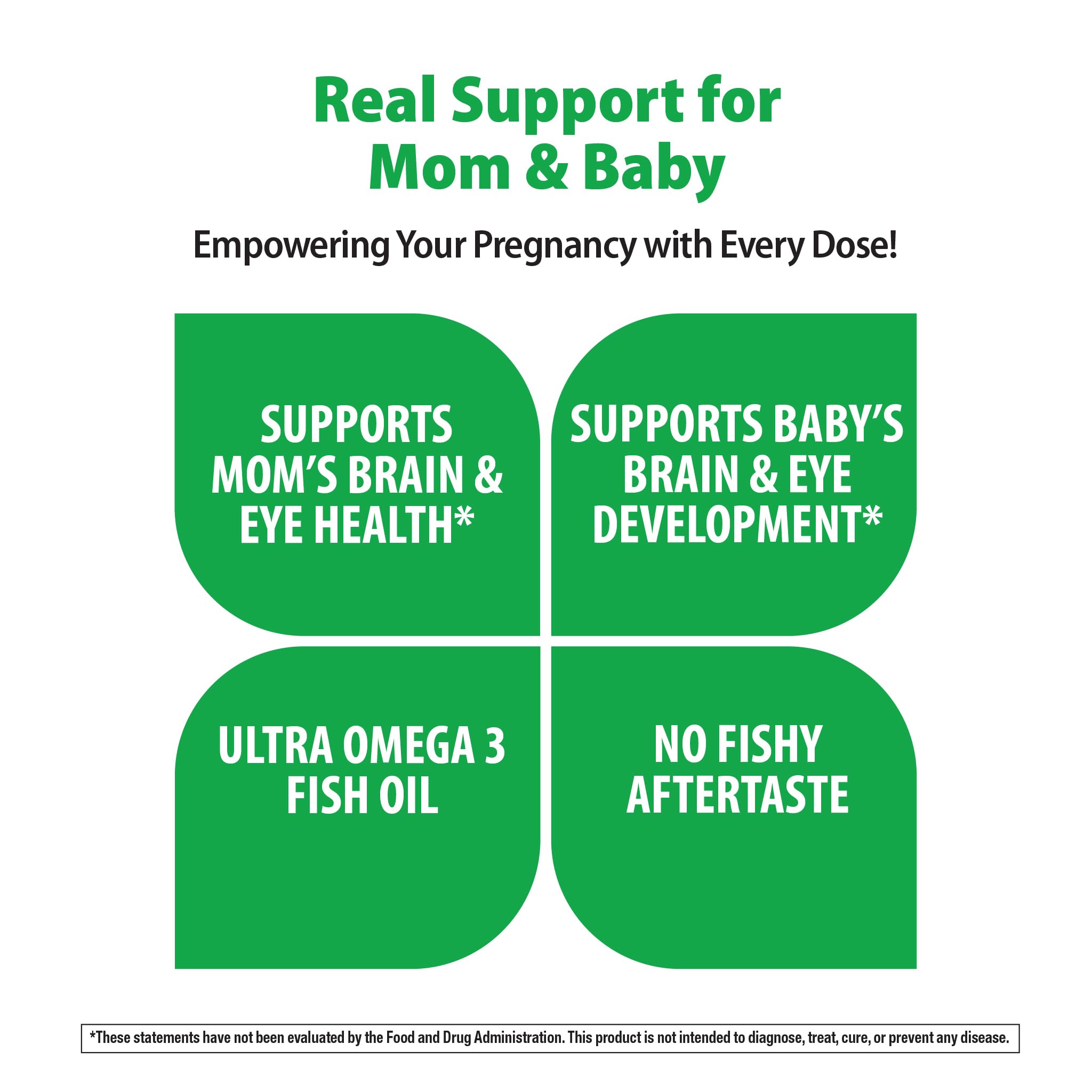 Natural orange flavour Rainbow Light Prenatal DHA Fish Oil