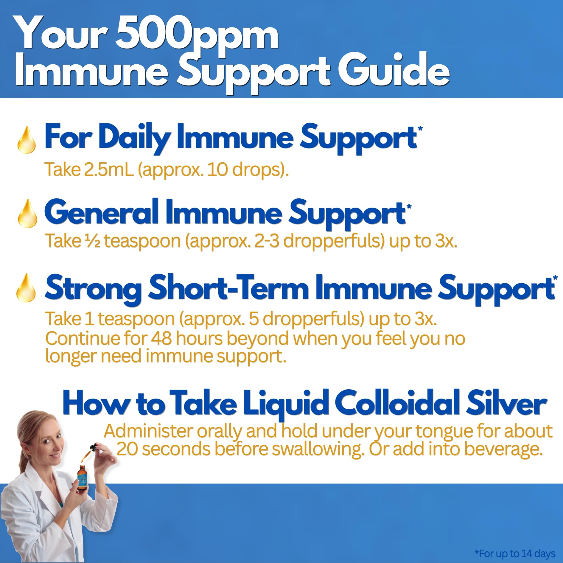 Natural Path Silver Wings Colloidal Silver 10ppm with measuring spoon