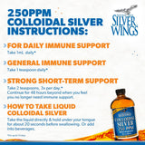 Natural Path Silver Wings Colloidal Silver 250ppm 68g liquid pour