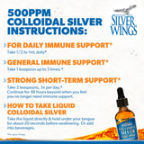 Natural Path Silver Wings Colloidal Silver 500ppm in lifestyle setting