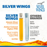 Natural Path Silver Wings Colloidal Silver 50ppm in a lifestyle setting