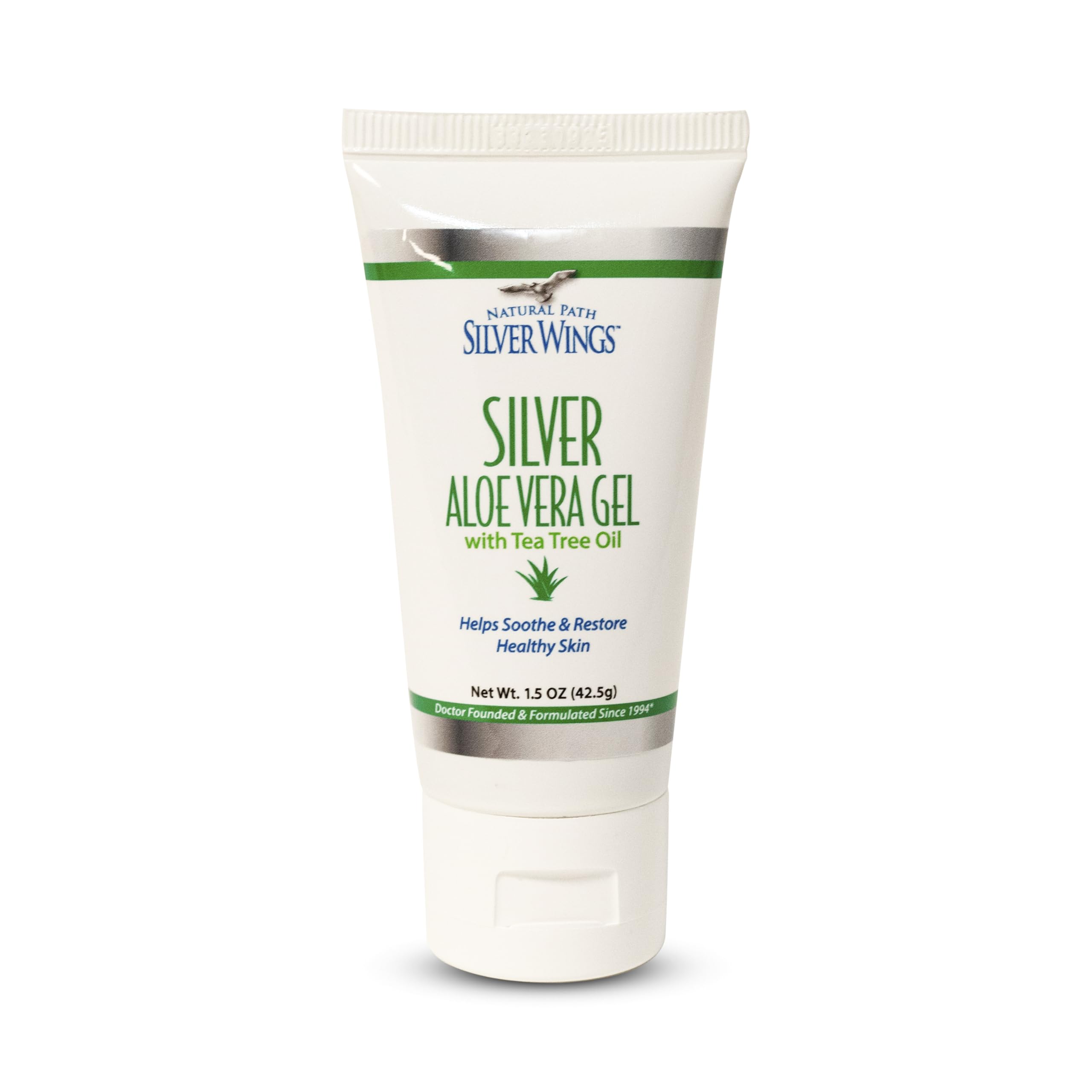 Natural Path Silver Wings Colloidal Silver Skin Gel 200ppm front view