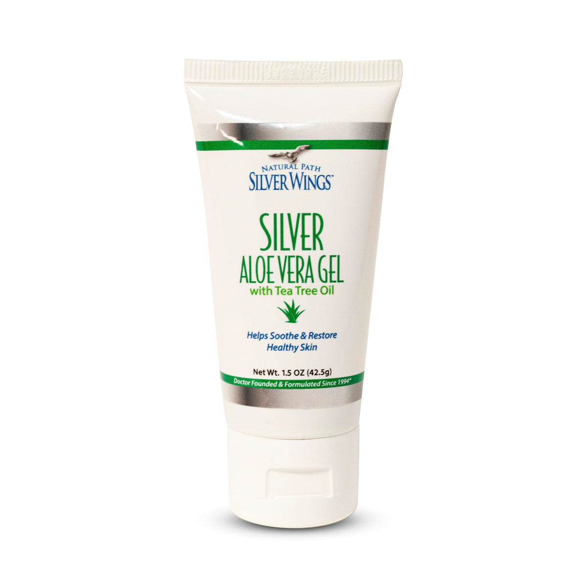 Natural Path Silver Wings Colloidal Silver Skin Gel 200ppm front view