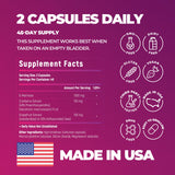 Natural Pick Cranberry D-Mannose Capsules ingredients list