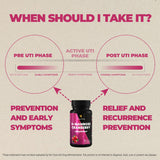 Natural Pick Cranberry D-Mannose Capsules on a wooden table
