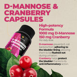 Natural Pick Cranberry D-Mannose Capsules with grapefruit and cranberry