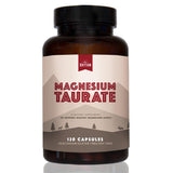 Natural Rhythm Magnesium Taurate 750mg capsules front view