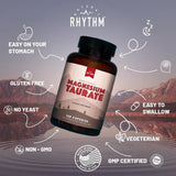Natural Rhythm Magnesium Taurate capsules bottle with label