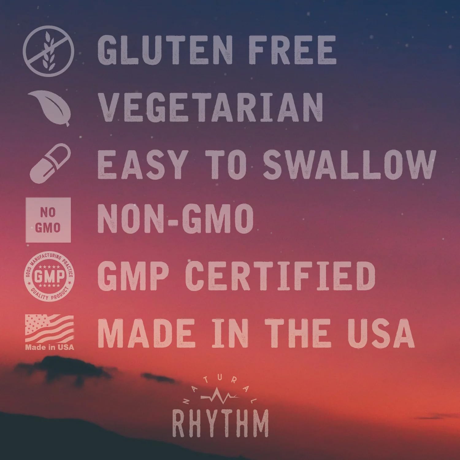 Natural Rhythm Probiotic Capsules in a lifestyle setting