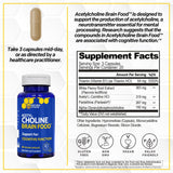 NATURAL STACKS Acetylcholine Brain Food 59g side view