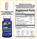 NATURAL STACKS GABA Brain Food 80g ingredients list