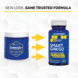 NATURAL STACKS Ginkgo+ Brain Support Supplement packaging details
