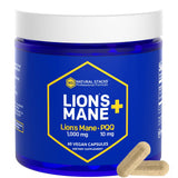 NATURAL STACKS Lion’s Mane+ 60 capsules front view