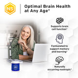 NATURAL STACKS Lion’s Mane+ capsules in hand