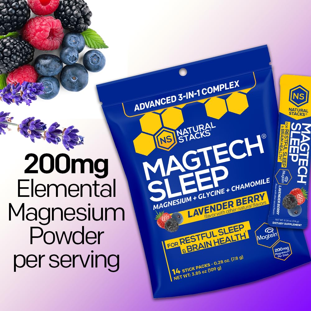 NATURAL STACKS MagTech Sleep capsule format close-up