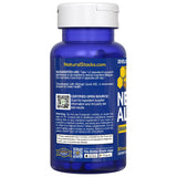NATURAL STACKS NeuroAlert supplement with a notepad and pen