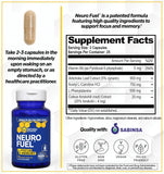 NATURAL STACKS NeuroFuel Focus Supplement side view
