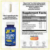 NATURAL STACKS NeuroFuel supplement bottle side view