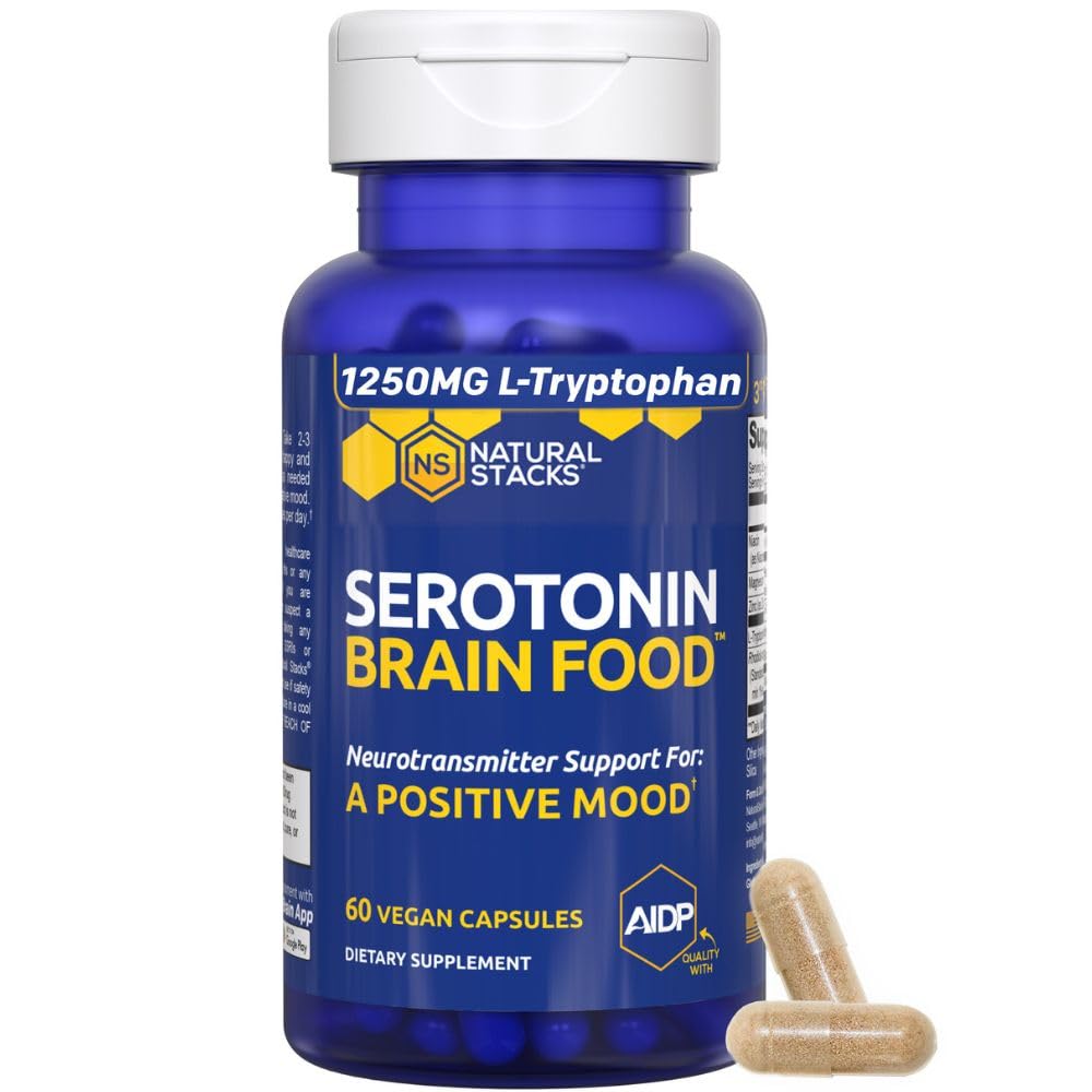 NATURAL STACKS Serotonin Support Formula front view