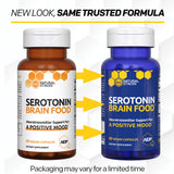 NATURAL STACKS Serotonin Support Formula on a wooden table