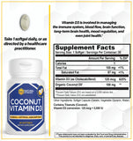 NATURAL STACKS Vitamin D3 Softgels side view showing softgel