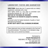 Natural Systems Naturasys Melatonin 3 Mg + Vitamin B6 60 Capsules opened bottle