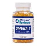 Natural Systems Omega 3 Fish Oil 1000mg Softgels front view