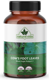 Natural Vida Cow's Foot Leaves Supplement bottle front view