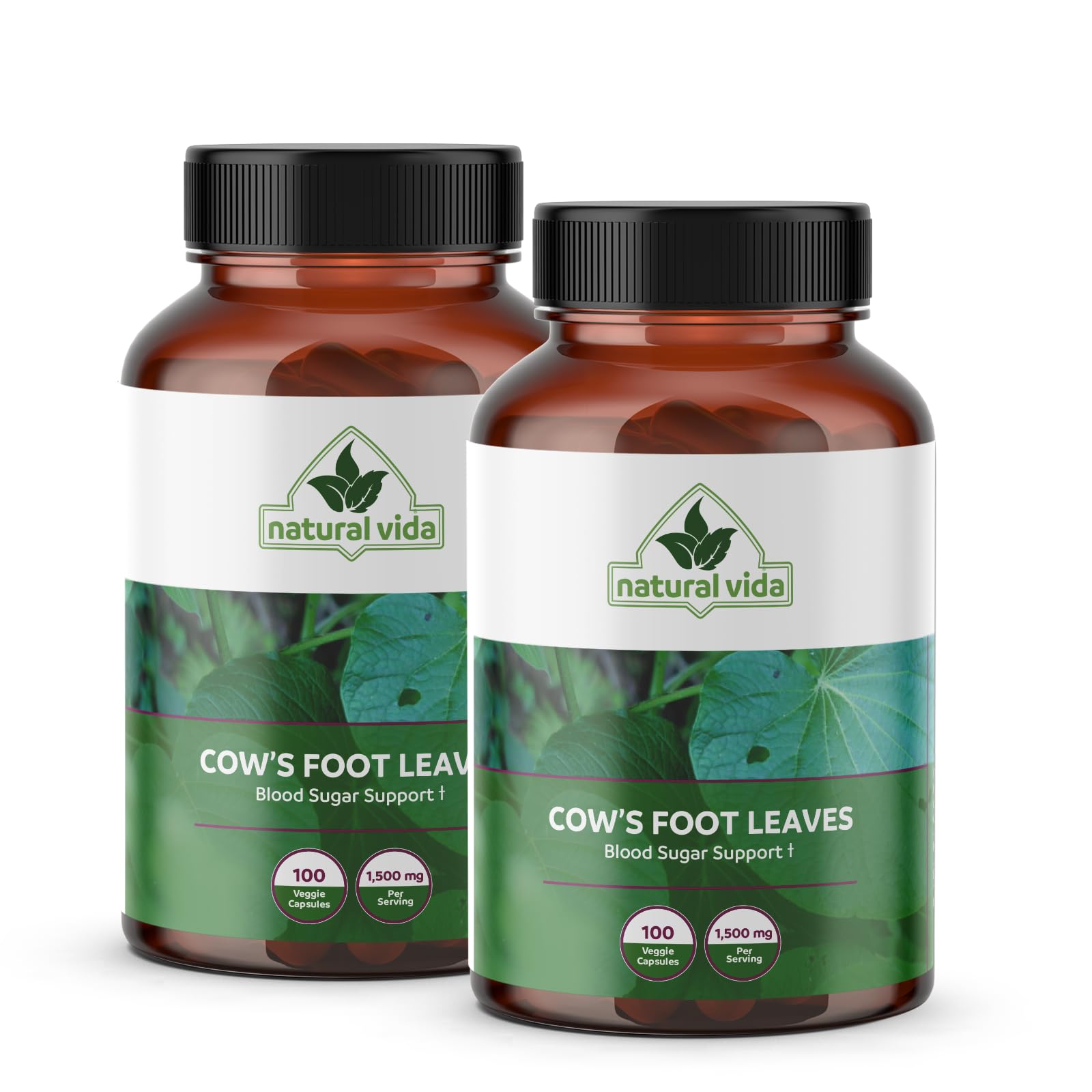 Natural Vida Cow's Foot Leaves Supplement ingredients list