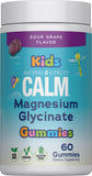 Natural Vitality CALM Kids Magnesium Glycinate Gummies front view packaging