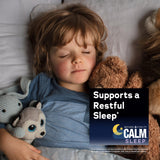 Natural Vitality CALM Kids Sleep Magnesium Gummies close-up of gummies