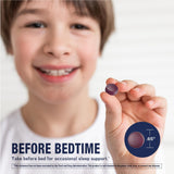 Natural Vitality CALM Kids Sleep Magnesium Gummies on a wooden surface