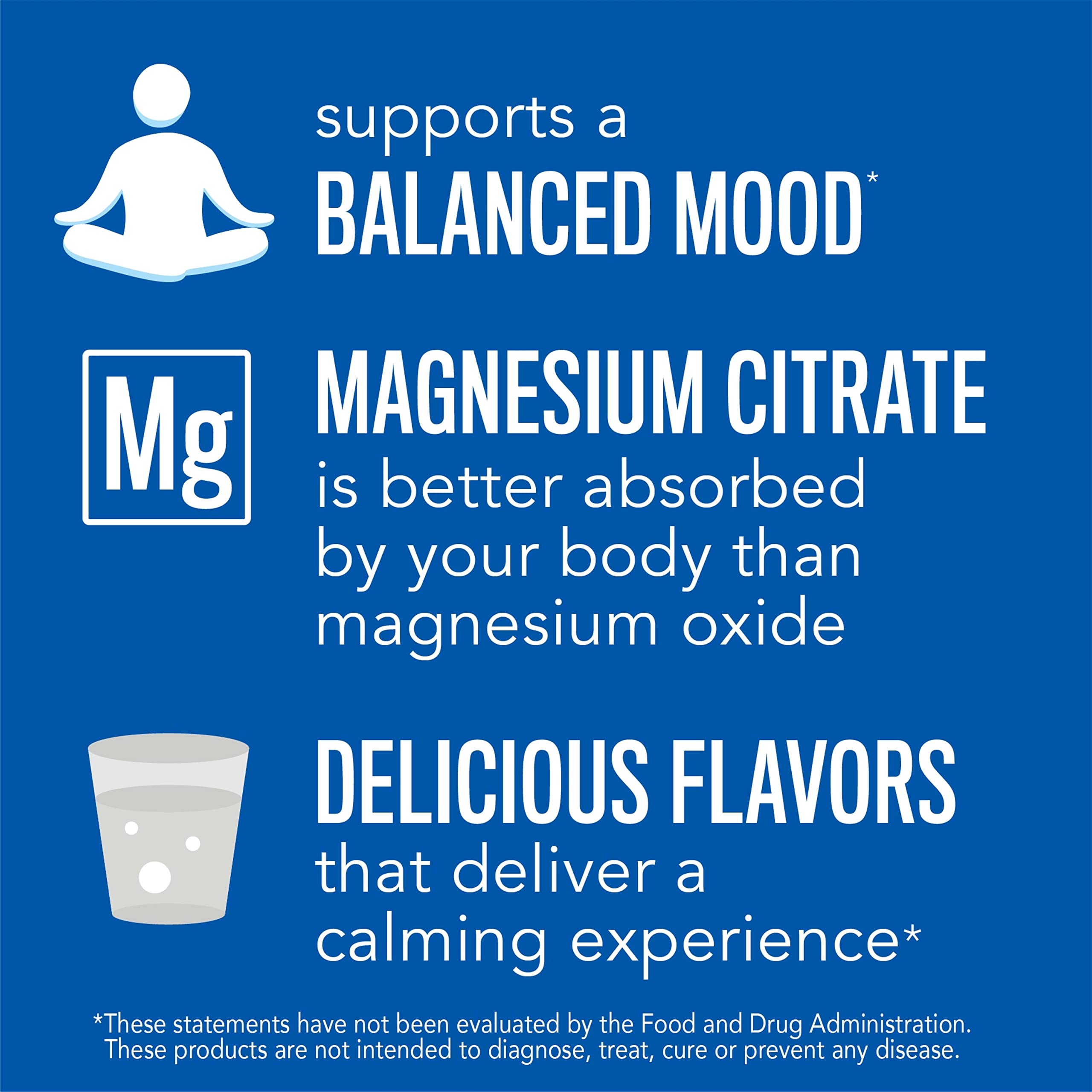 Natural Vitality CALM Magnesium Drink Mix 454g mixed with water