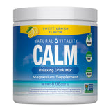 Natural Vitality CALM Magnesium Supplement Drink Mix 8oz front view